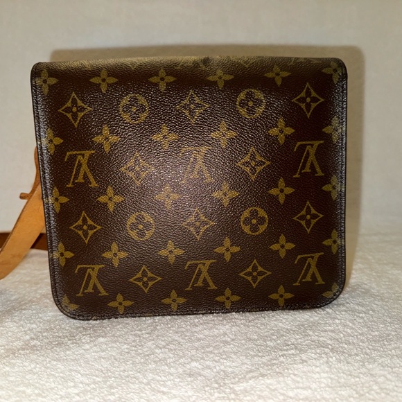 LOUIS VUITTON VINTAGE CARTOUCHIERE MM with dust bag… - Picture 3 of 16